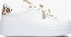 witte gio+ lage sneakers pia