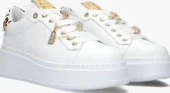 witte gio+ lage sneakers pia