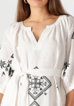 witte greek archaic kori maxi jurk 230652