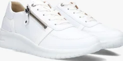 witte hartjes lage sneakers wave