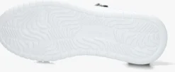 witte hartjes lage sneakers wave
