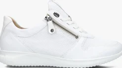 witte hartjes lage sneakers breeze
