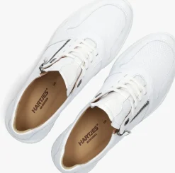 witte hartjes lage sneakers breeze