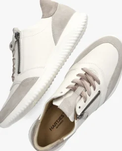 witte hartjes lage sneakers 162.1144 breeze