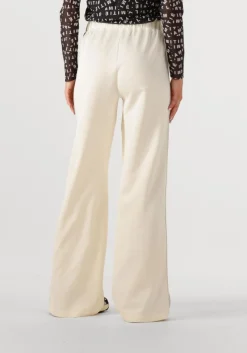 witte haute l'amitié wijde broek baggy track tall pants