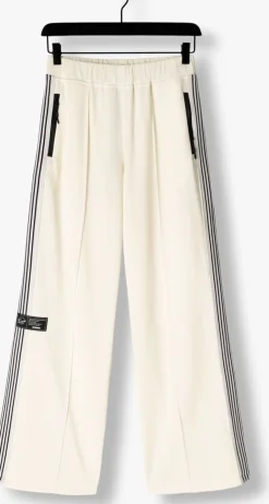 witte haute l'amitié wijde broek baggy track tall pants