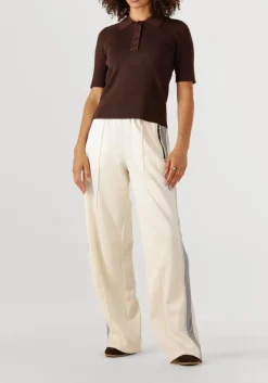 witte haute l'amitié wijde broek baggy track tall pants