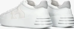 witte hogan lage sneakers rebel h564 allacciato