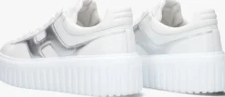 witte hogan lage sneakers h-stripes