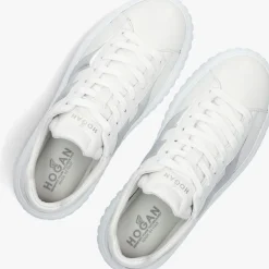 witte hogan lage sneakers h-stripes