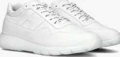 witte hogan lage sneakers interactive3 allacciato pelle