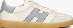 witte hogan lage sneakers cool allacciato