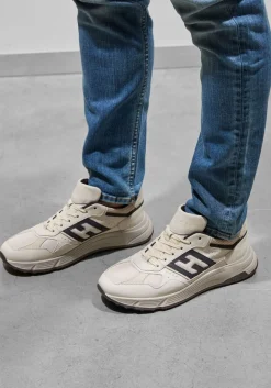 witte hogan lage sneakers hyperlight allacciato