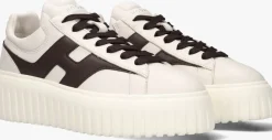 witte hogan lage sneakers h-stripes h spezzata