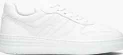 witte hogan lage sneakers h630 allacciato