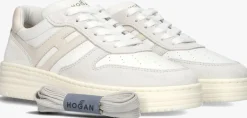witte hogan lage sneakers h630 allacciato
