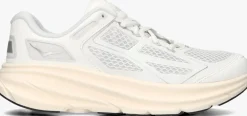 witte hoka lage sneakers clifton one9