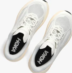 witte hoka lage sneakers clifton one9