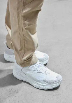 witte hoka sneakers clifton ls