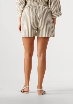 witte knit-ted korte broek malin