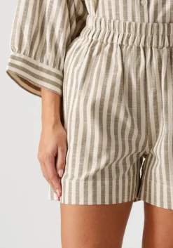 witte knit-ted korte broek malin