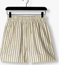 witte knit-ted korte broek malin