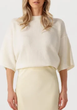 witte knit-ted trui megan