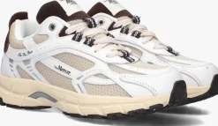 witte mercer amsterdam lage sneakers the re-run vintage