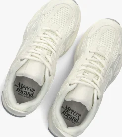 witte mercer amsterdam lage sneakers the re-run speed