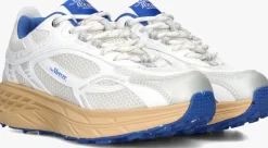 witte mercer amsterdam lage sneakers the re-run max grape