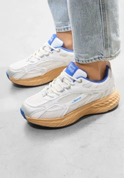 witte mercer amsterdam lage sneakers the re-run max grape