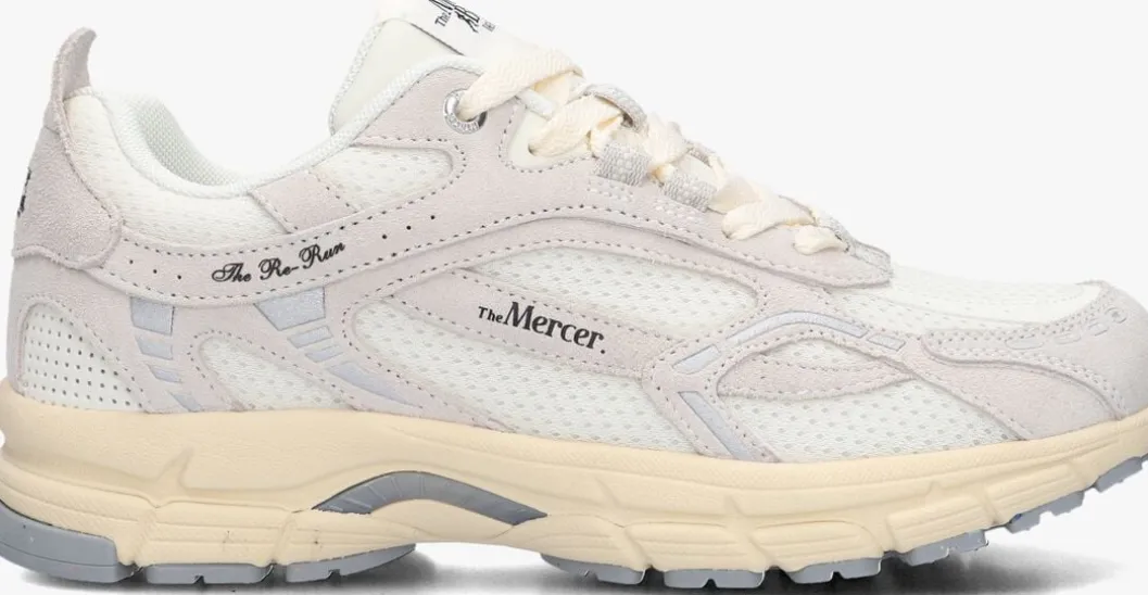 witte mercer amsterdam lage sneakers the re-run vintage suede