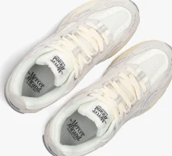 witte mercer amsterdam lage sneakers the re-run vintage suede