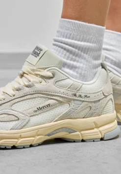 witte mercer amsterdam lage sneakers the re-run vintage suede