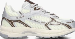 witte mercer amsterdam lage sneakers the re-run speed