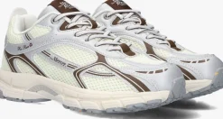 witte mercer amsterdam lage sneakers the re-run speed