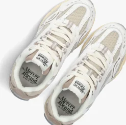 witte mercer amsterdam lage sneakers the re-run vintage