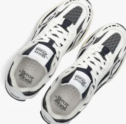 witte mercer amsterdam lage sneakers the re-run white silver