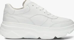 witte notre-v lage sneakers 04-91