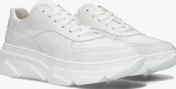 witte notre-v lage sneakers 04-91
