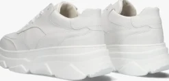 witte notre-v lage sneakers 04-91