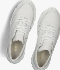 witte notre-v lage sneakers 04-91