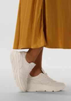 witte notre-v lage sneakers 04-91