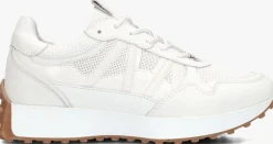 witte notre-v lage sneakers kronos-11