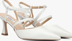 witte notre-v sandalen met hak 2722