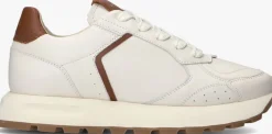 witte nubikk lage sneakers rose nomad