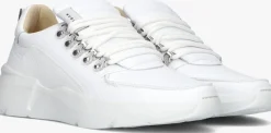 witte nubikk lage sneakers roque roman heren