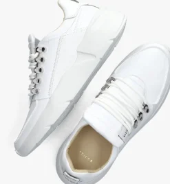 witte nubikk lage sneakers roque roman heren