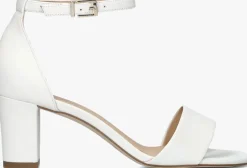 witte peter kaiser sandalen met hak 78340