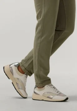 witte piedi nudi lage sneakers zerba 02.10